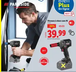 Lidl PARKSIDE Visseuse à chocs sans fil offre