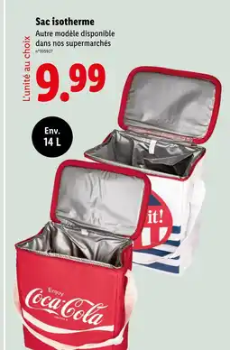 Lidl Sac isotherme offre
