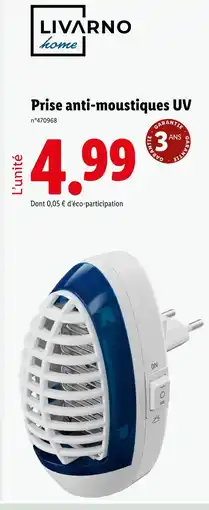 Lidl LIVARNO home Prise anti-moustiques UV offre
