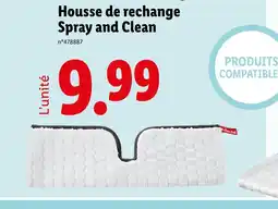 Lidl Housse de rechange spray and clean offre