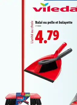 Lidl Vileda Balai offre