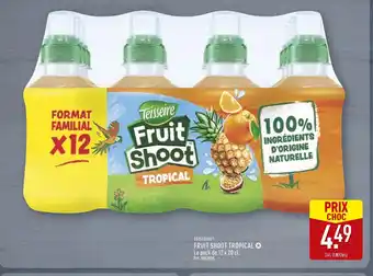 ALDI Teisseire Fruit Shoot Tropical offre