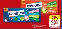 ALDI Apéricube 48 cubes offre