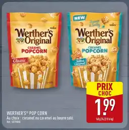 ALDI Werther's Original Pop Corn offre