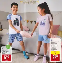 ALDI HARRY POTTER Pyjama short offre