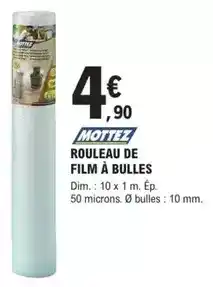E.Leclerc Brico Mottez - rouleau de film à bulles offre