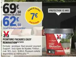 E.Leclerc Brico E.leclerc - peinture facades easy renovation offre