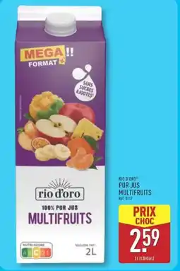 ALDI Rio d'oro pur jus multifruits offre