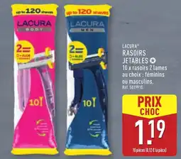 ALDI Lacura - rasoirs jetables offre