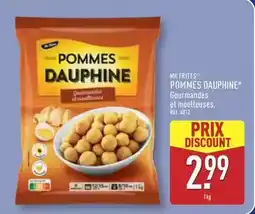 ALDI Mr frites pommes dauphine offre