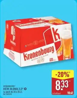 ALDI Kronenbourg - bière blonde 5,5° offre
