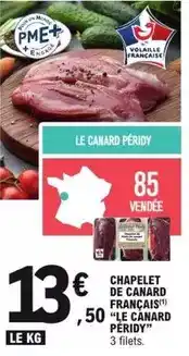 E.Leclerc Canard - chapelet de français offre
