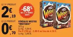 E.Leclerc Weetabix - céréales weetos offre