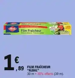 E.Leclerc Albal - film fraicheur offre