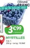 E.Leclerc Cat - myrtilles offre