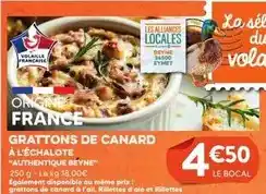 E.Leclerc Canard - grattons de a l'echalote offre