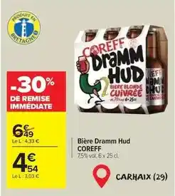 Carrefour Market Bière offre