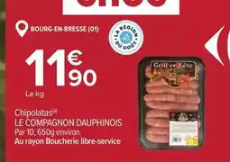 Carrefour Market Chipolatas offre