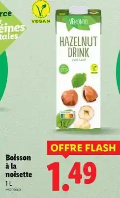 Lidl Vemodo - boisson à la noisette offre