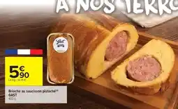 Carrefour Market Gast - brioche au saucisson pistache offre