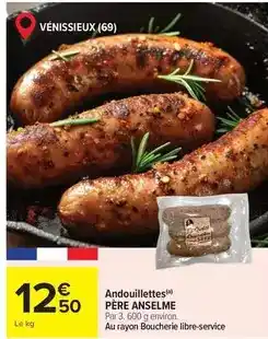 Carrefour Market Andouillettes offre