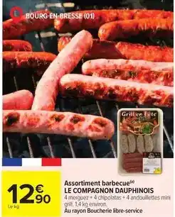 Carrefour Market Assortiment barbecue offre