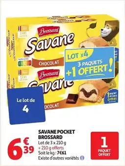 Auchan Savane pocket brossard offre