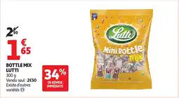 Auchan Bottle mix lutti offre