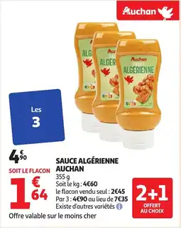 Auchan Soit le flacon auchan offre