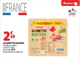 Auchan Allumettes auchan offre