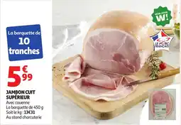 Auchan Jambon cuit supérieur offre
