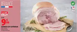 Auchan Jambon cuit supérieur offre