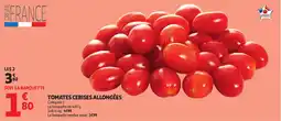 Auchan Tomates cerises allongées offre