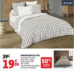 Auchan Parure benji actuel offre