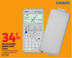 Auchan Calculatrice graph light casio offre