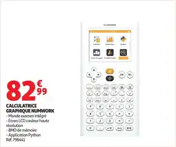 Auchan Calculatrice graphique numwork offre