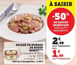 Bi1 Salade de museau de boeuf randy offre