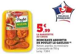 Bi1 Morceaux assortis de poulet le gaulois offre