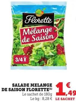 Bi1 Salade melange de saison florette offre