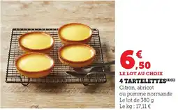 Bi1 4 Tartelettes offre