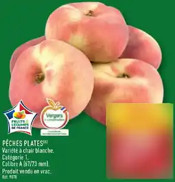 ALDI Pêches plates offre