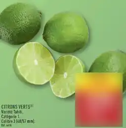 ALDI Citrons verts offre