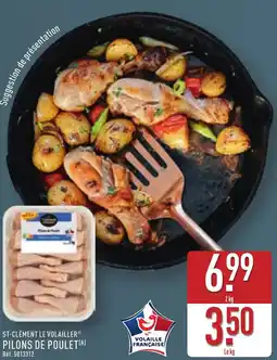 ALDI ST-CLÉMENT LE VOLAILLER PILONS DE POULET offre