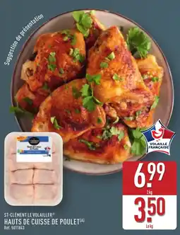 ALDI St-clément le volailler hauts de cuisse de poulet offre