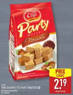 ALDI Lago mini gaufrettes party wafers offre