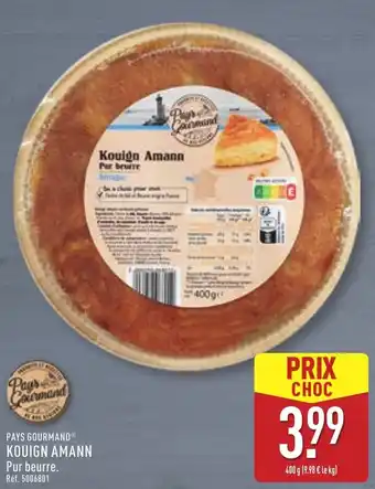 ALDI Pays gourmand kouign amann offre