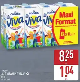 ALDI Candia lait vitaminé viva offre