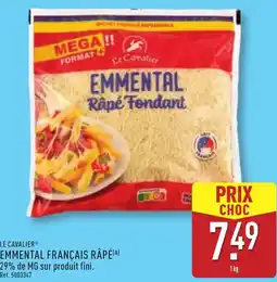 ALDI Le Cavalier Emmental français râpé offre