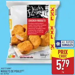 ALDI Jack's Farm Nuggets de poulet offre