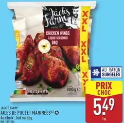 ALDI Jack's Farm Ailes de poulet marinées offre